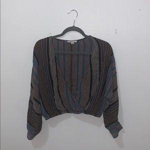 Trendy Low Cut Shirt